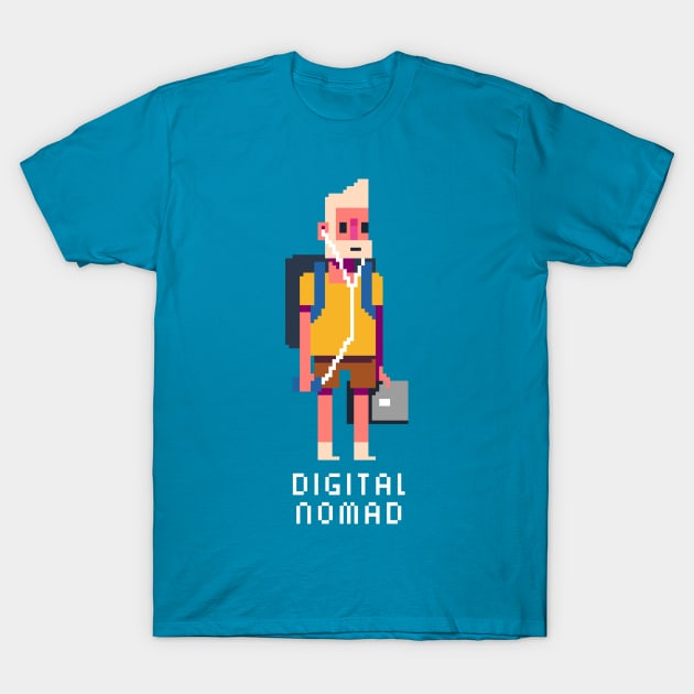 digital nomad T-Shirt by Louisros